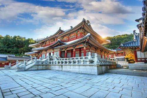 Cheap first class flight to Korea